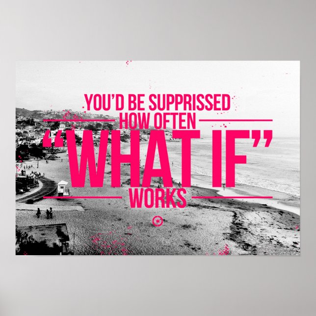 inspirierende und motivierend Zitate Poster (Vorne)