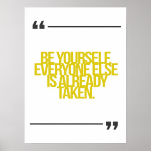 inspirierende und motivierend Zitate Poster