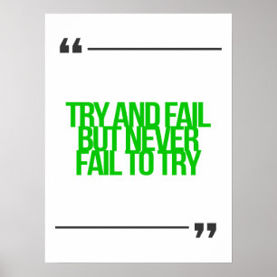 inspirierende und motivierend Zitate Poster