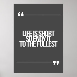 inspirierende und motivierend Zitate Poster