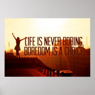 inspirierende und motivierend Zitate Poster