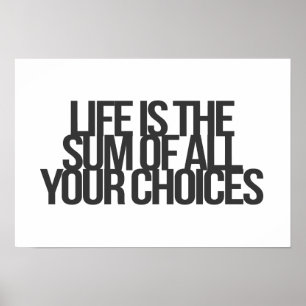 inspirierende und motivierend Zitate Poster