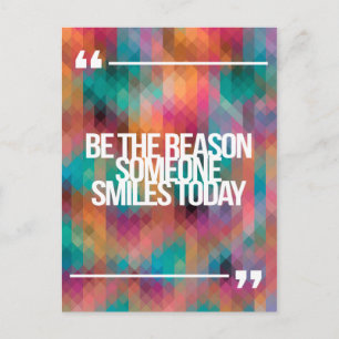 inspirierende und motivierend Zitate Postkarte