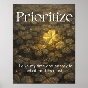 Inspirierende Wandkunst für Büro und Zuhause Poster