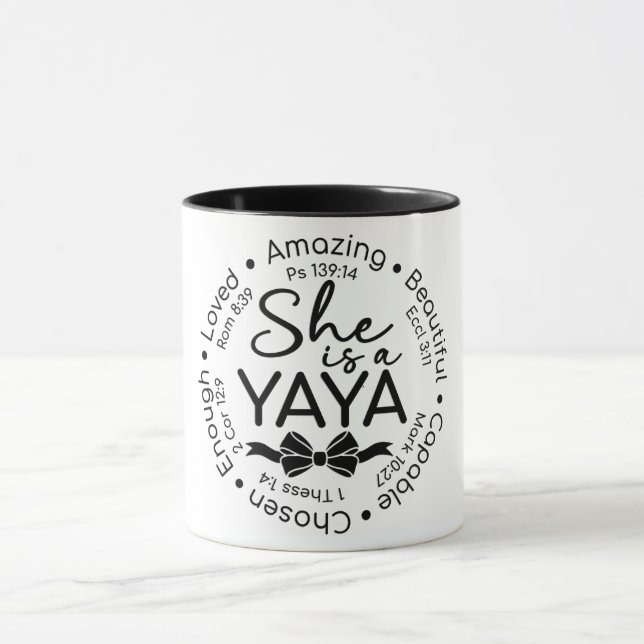 Inspirierende Yaya Tasse (Zentrum)