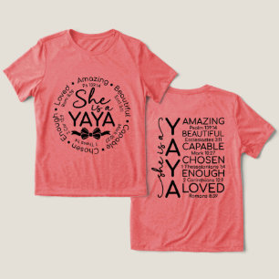 Inspirierende Yaya Tri-Blend Shirt
