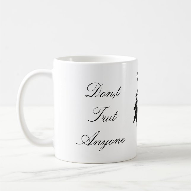 Inspirierende Zitat-Kaffeetasse Kaffeetasse (Links)