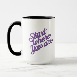 Inspirierende Zitat-Kaffeetasse Tasse