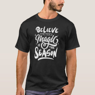 Inspirierende Zitat-Typografie T-Shirt