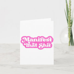 Inspirierende Zitate Bekleidung Manifest Manifesta Karte