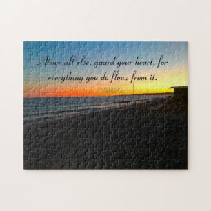 Inspirierende Zitate Bibelvers Christlich Puzzle