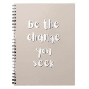 Inspirierende Zitate Spiralblock Notizblock