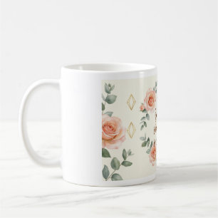 Inspirierender Blumenbecher   Sie glaubte, sie kön Kaffeetasse