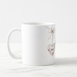 Inspirierender Blumenliebe Hoffnung Freude Herz Bo Kaffeetasse