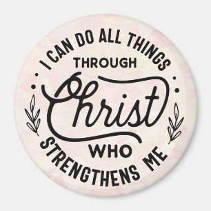 Inspirierender christlicher Kühlschrank Magnet