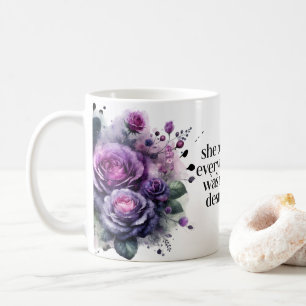 Inspirierender Frauenbecher Kaffeetasse