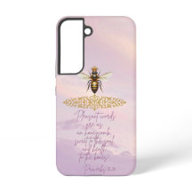 Inspirierender Glaube Himmel Königin Biene Gold Sc