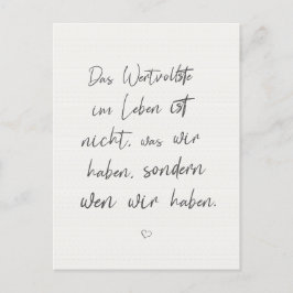 Inspirierender Motivierender Spruch Zitat Karte