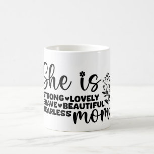 Inspirierender Muttertags-Becher Kaffeetasse