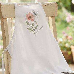 Inspirierendes Blumendrachenfliegen-Gartengeschenk Schürze