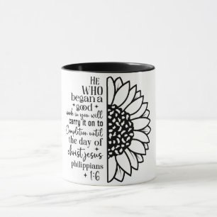 inspirierendes Christliches Zitat Tasse