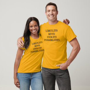 Inspirierendes Grafik-T-Shirt T-Shirt