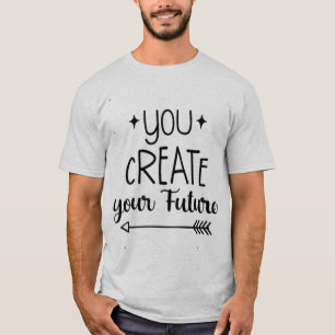 Inspirierendes Herren T-Shirt - Du Erschaffst