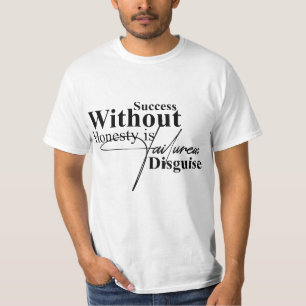 Inspirierendes Integritäts-Typografie-T-Shirt T-Shirt