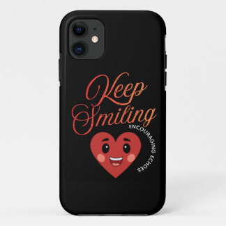 Inspirierendes iPhone-Case 'Weiterlächeln' Case-Mate iPhone Hülle