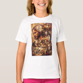 Inspirierendes Jesus-Christus-Schlüsselanhänger – T-Shirt