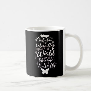 inspirierendes Motivierend Schmetterlingsangebot Kaffeetasse