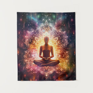 inspirierendes spirituelles Erwachen Wandteppich