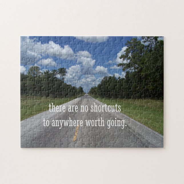 inspirierendes Sprichwort Puzzle (Horizontal)