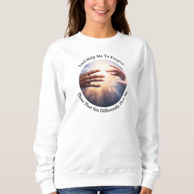 Inspirierendes Sweatshirt (Vorderseite)