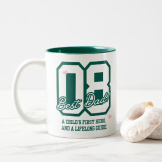 Inspirierendes Vater-Zitat Zweifarbige Tasse