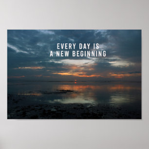 inspirierendes Zitat Poster