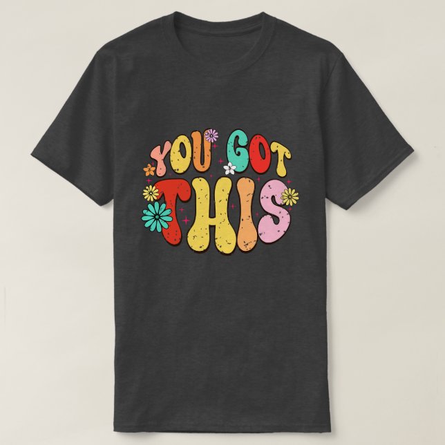inspirierendes Zitat T-Shirt (Design vorne)
