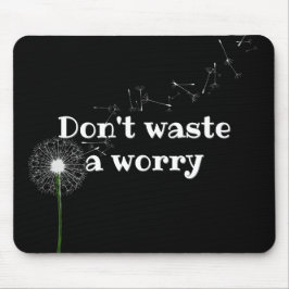 inspirierendes Zitat und Lüster Mousepad