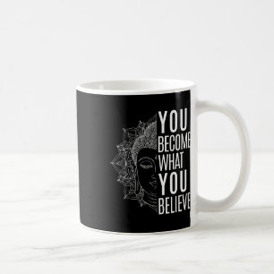 Inspirierendes Zitat zum Gesetz der Anziehung Budd Kaffeetasse