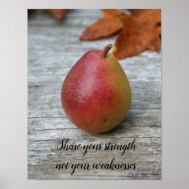 inspirierendes Zitate-Poster Poster