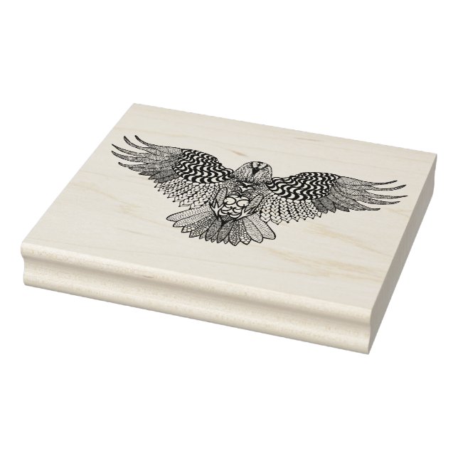 Inspiriert Adler 2 Gummistempel (Stempel)
