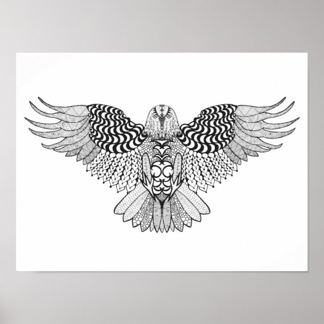 Inspiriert Adler 2 Poster (Vorne)