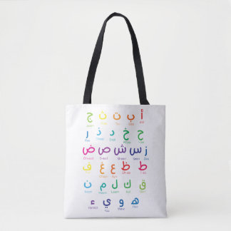 Inspiriert Arabisches Lernen: Schöne Alphabet Kuns
