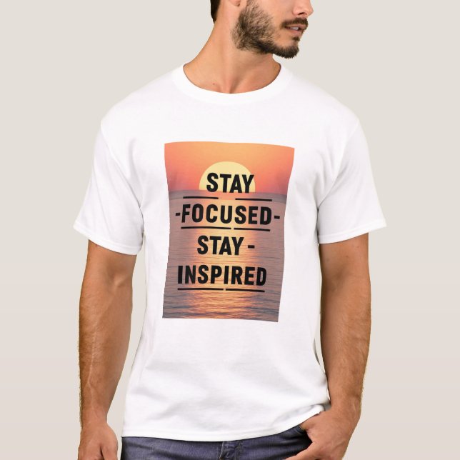 Inspiriert Bleibe bleibe T-Shirt (Vorderseite)