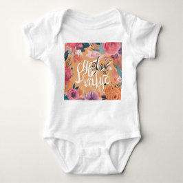 Inspiriert bleibe - Motivierend und aufwerbende De Baby Strampler