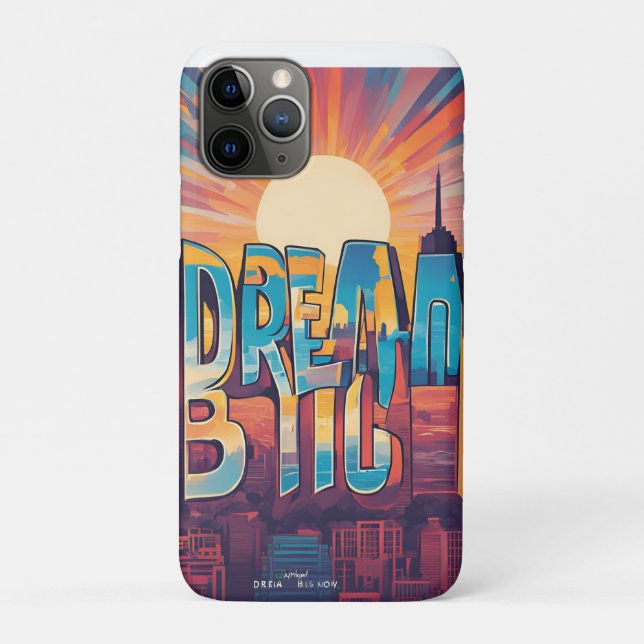 Inspiriert bleibe - Motivierend und aufwerbende De Case-Mate iPhone Hülle (Rückseite)