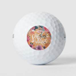 Inspiriert bleibe - Motivierend und aufwerbende De Golfball