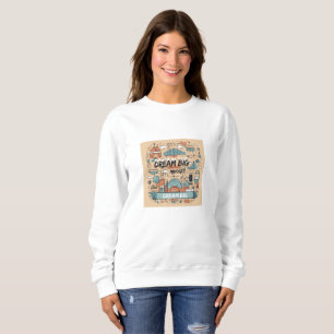 Inspiriert bleibe - Motivierend und aufwerbende De Sweatshirt