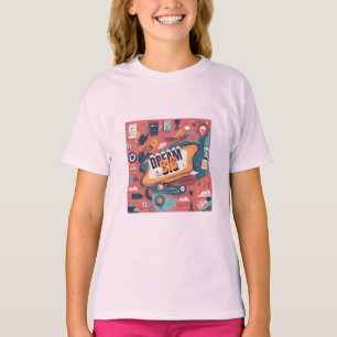 Inspiriert bleibe - Motivierend und aufwerbende De T-Shirt