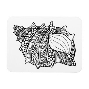 Inspiriert Doodle Magnet